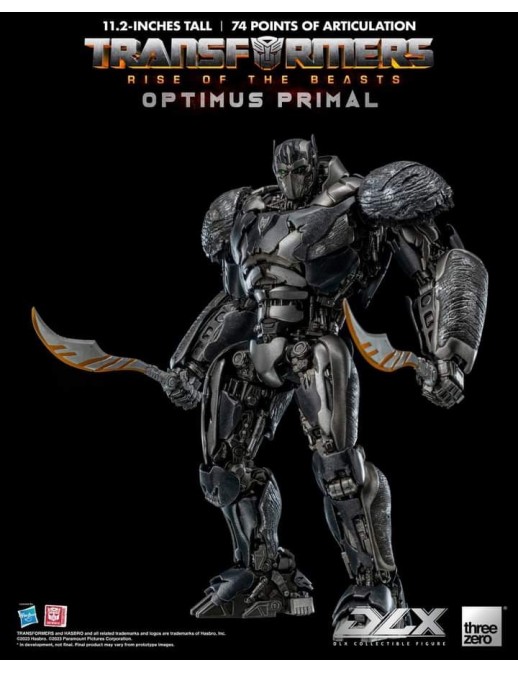 Threezero Transformers Rise of the Beasts DLX Scale Collectible Figure Series Optimus Primal