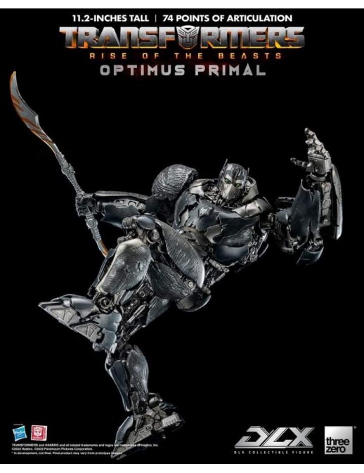 Threezero Transformers Rise of the Beasts DLX Scale Collectible Figure Series Optimus Primal