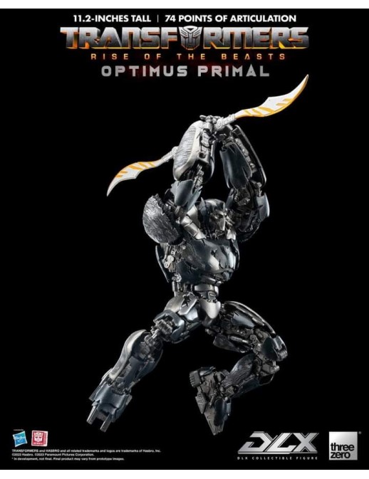 Threezero Transformers Rise of the Beasts DLX Scale Collectible Figure Series Optimus Primal