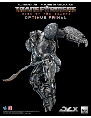Threezero Transformers Rise of the Beasts DLX Scale Collectible Figure Series Optimus Primal
