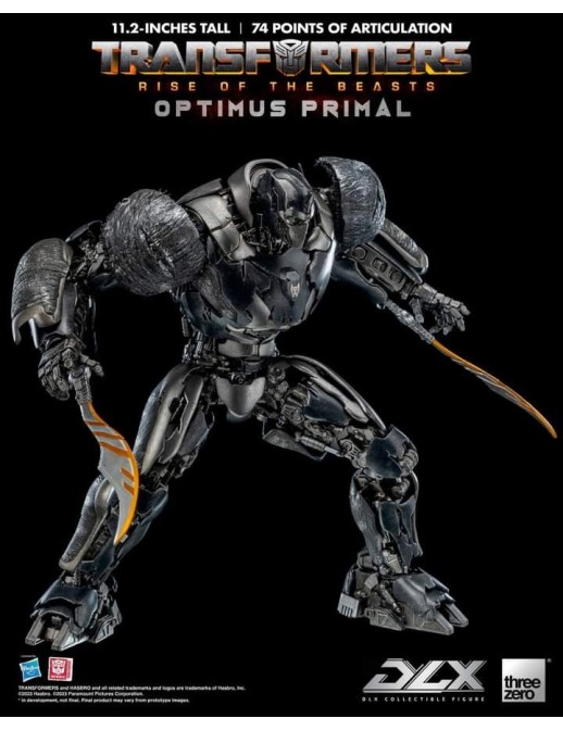 Threezero Transformers Rise of the Beasts DLX Scale Collectible Figure Series Optimus Primal