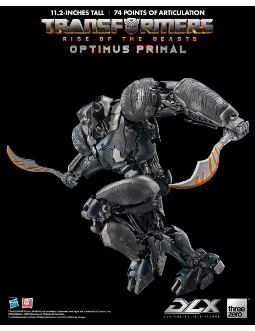Threezero Transformers Rise of the Beasts DLX Scale Collectible Figure Series Optimus Primal