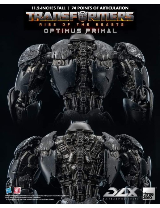 Threezero Transformers Rise of the Beasts DLX Scale Collectible Figure Series Optimus Primal