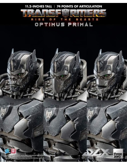 Threezero Transformers Rise of the Beasts DLX Scale Collectible Figure Series Optimus Primal