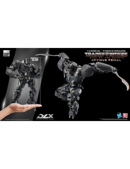 Threezero Transformers Rise of the Beasts DLX Scale Collectible Figure Series Optimus Primal