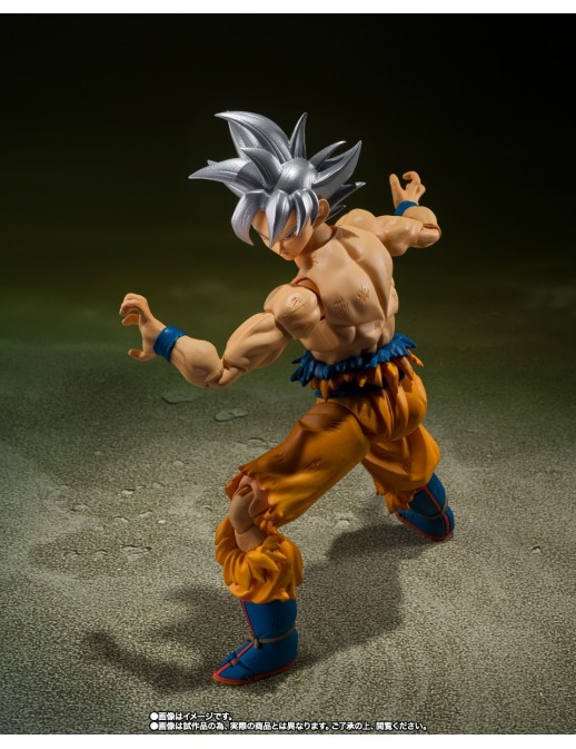 Bandai S.H. Figuarts Dragon Ball Super Son Goku Ultra Instinct Toyotaro Edition TamashiWeb Exclusive
