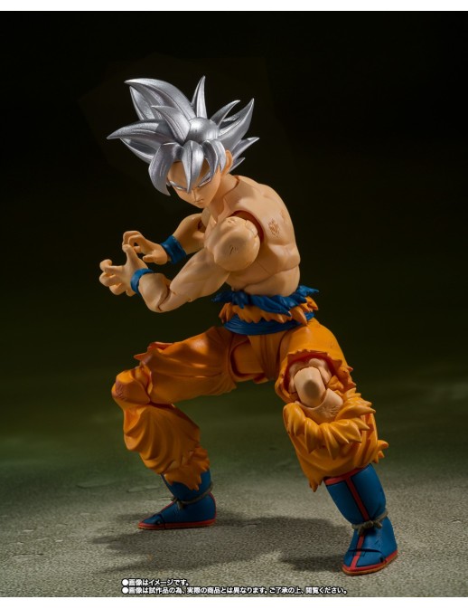 Bandai S.H. Figuarts Dragon Ball Super Son Goku Ultra Instinct Toyotaro Edition TamashiWeb Exclusive