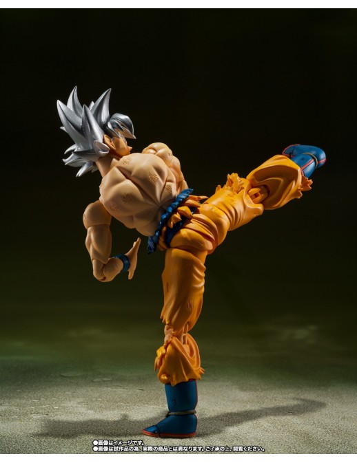 Bandai S.H. Figuarts Dragon Ball Super Son Goku Ultra Instinct Toyotaro Edition TamashiWeb Exclusive