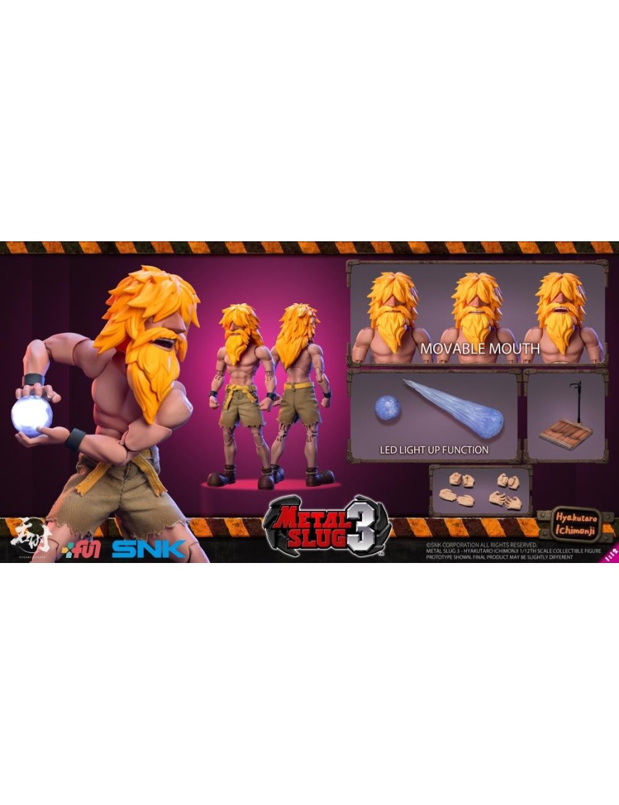 Tunshi Studio Metal Slug 3 Hyakutaro Ichimonji 1/12 Scale Figure Tunshi Studio Metal Slug 3 Hyakutaro Ichimonji 1/12 Scale Figure