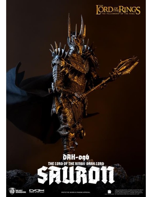 Beast Kingdom Dynamic 8ction Heroes DAH-096 The Lord of the Rings Dark Lord Sauron