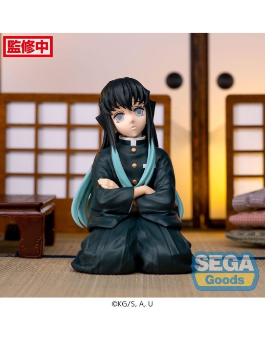 Sega Premium Perching Figure Demon Slayer Kimetsu no Yaiba Muichiro Tokito Swordsmith Village Arc