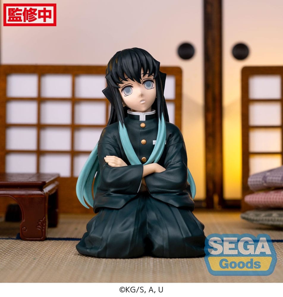 SEGA PREMIUM PERCHING FIGURE DEMON SLAYER KIMETSU NO YAIBA MUICHIRO TOKITO SWORDSMITH VILLAGE ARC