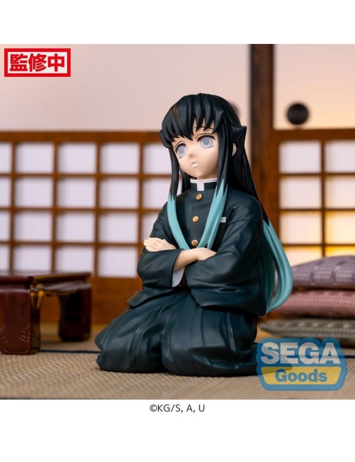 Sega Premium Perching Figure Demon Slayer Kimetsu no Yaiba Muichiro Tokito Swordsmith Village Arc