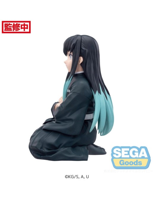 Sega Premium Perching Figure Demon Slayer Kimetsu no Yaiba Muichiro Tokito Swordsmith Village Arc