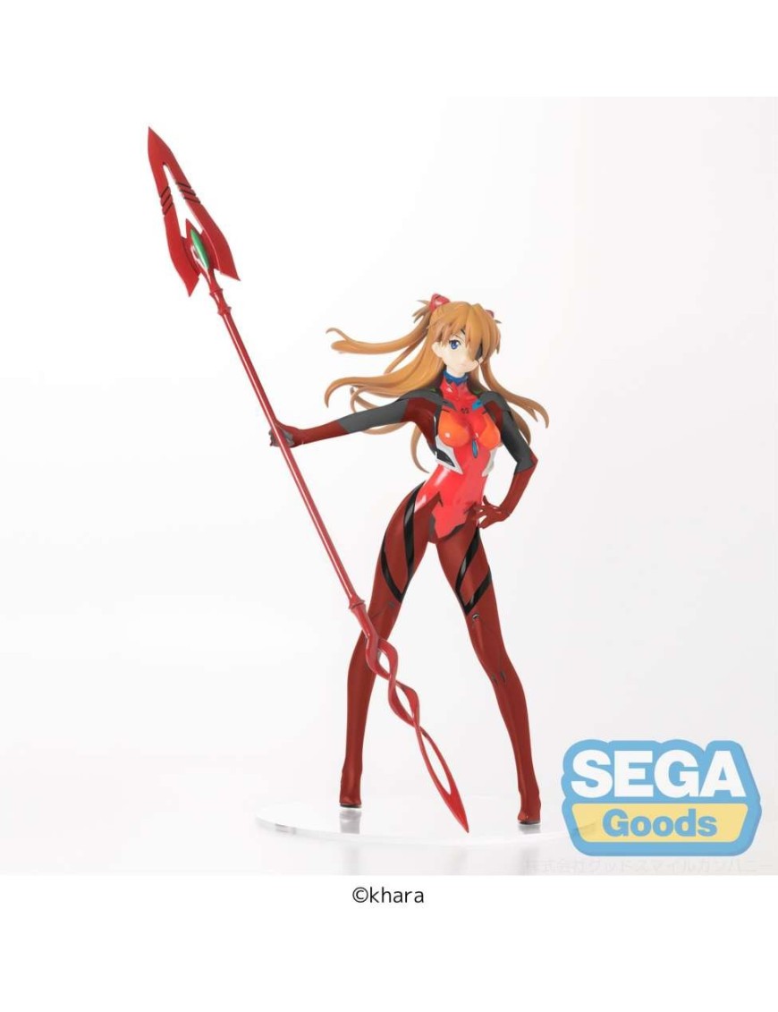 Sega Limited Premium Size Figure Evangelion Asuka Shikinami Langley Spear of Cassius Sega Limited Premium Size Figure Evangelion Asuka Shikinami Langley Spear of Cassius