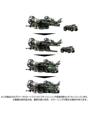 Takara Tomy Diaclone Reboot Tactical Mover Garuda Versaulter Gyrolifter Unit Cosmo Marines Version