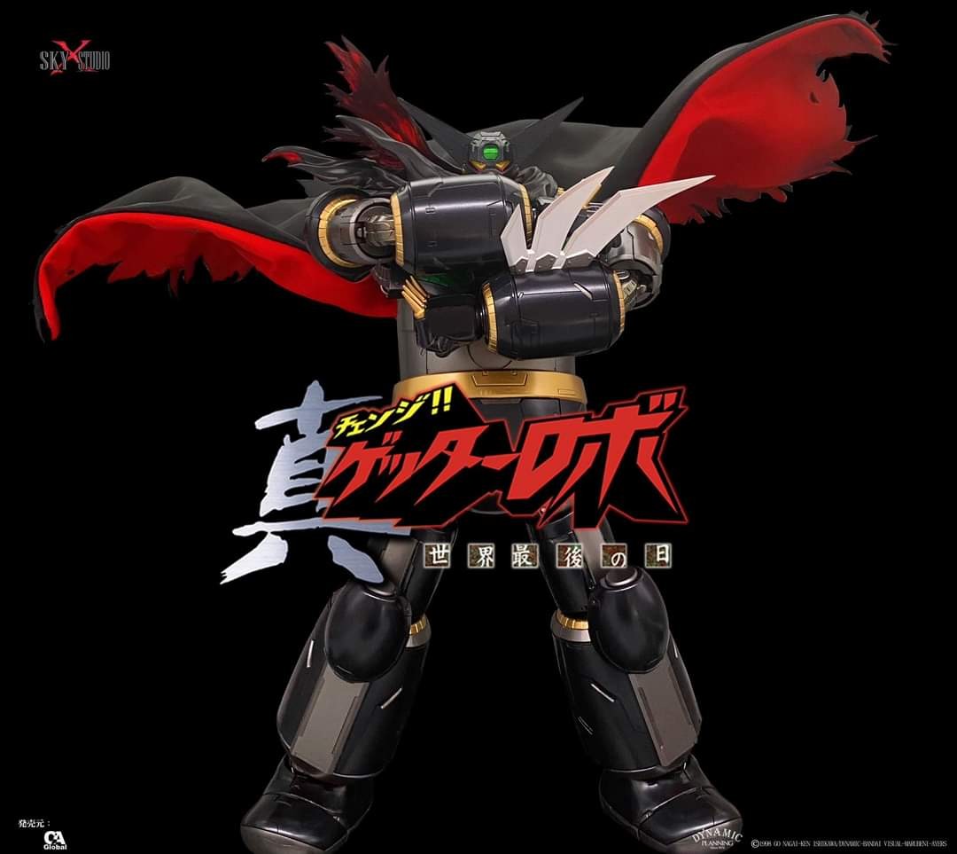 SKY X STUDIO SXD CHOGOKIN GETTER ROBOT THE LAST DAY BLACK GETTER