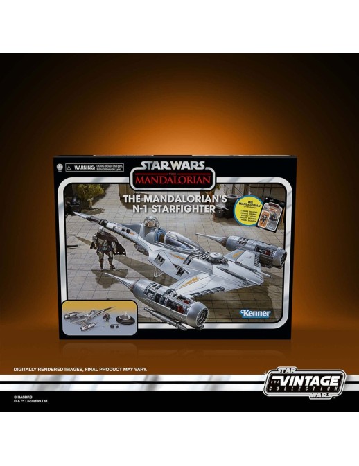 Hasbro The Vintage Collection Star Wars Mandalorian's N-1 Starfighter