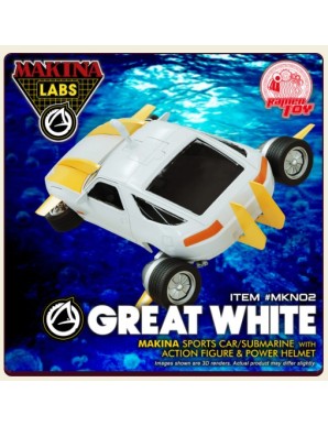 Ramen Toy Makina Laboratories M.A.S.K. Great White Shark