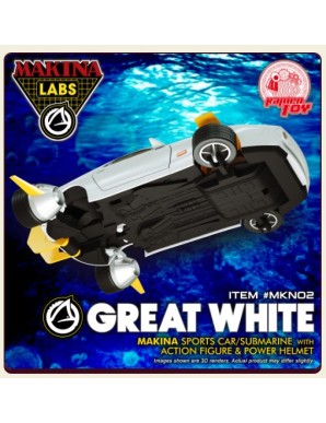 Ramen Toy Makina Laboratories M.A.S.K. Great White Shark